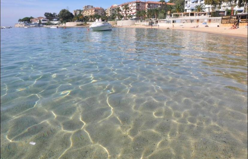 Ajaccio Magnifique T2 37M2 Centre Ville Vue Mer Au Bord De La Plage Neuf 4 Couchages Balcon Parking Prive Ferme Clim Wifi ภายนอก รูปภาพ