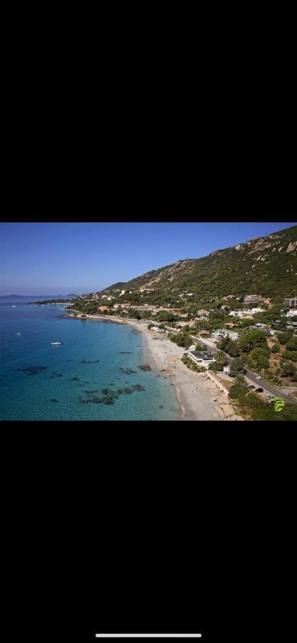Ajaccio Magnifique T2 37M2 Centre Ville Vue Mer Au Bord De La Plage Neuf 4 Couchages Balcon Parking Prive Ferme Clim Wifi ภายนอก รูปภาพ